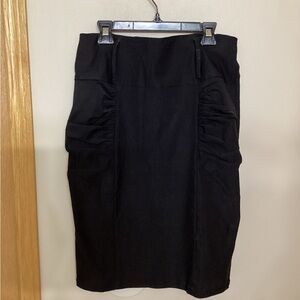 Women's Black Pencil Skirt